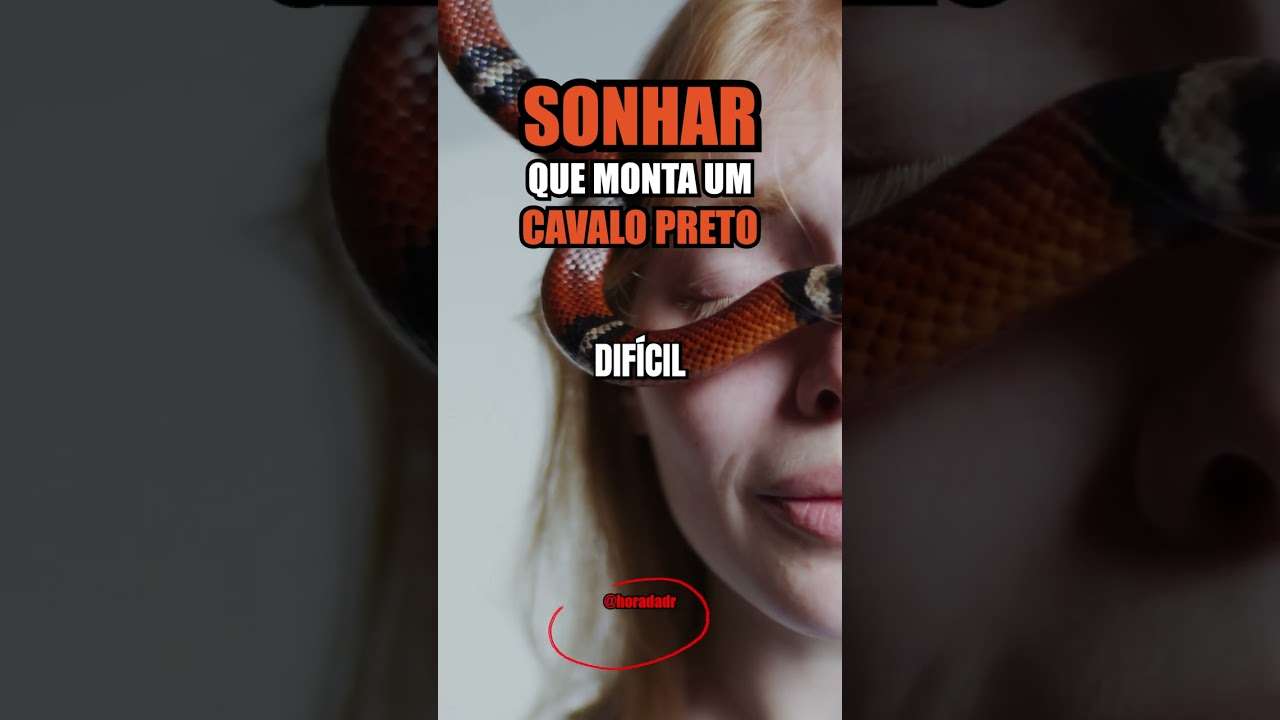 Sonhar que monta um CAVALO PRETO | Decifre seus sonhos