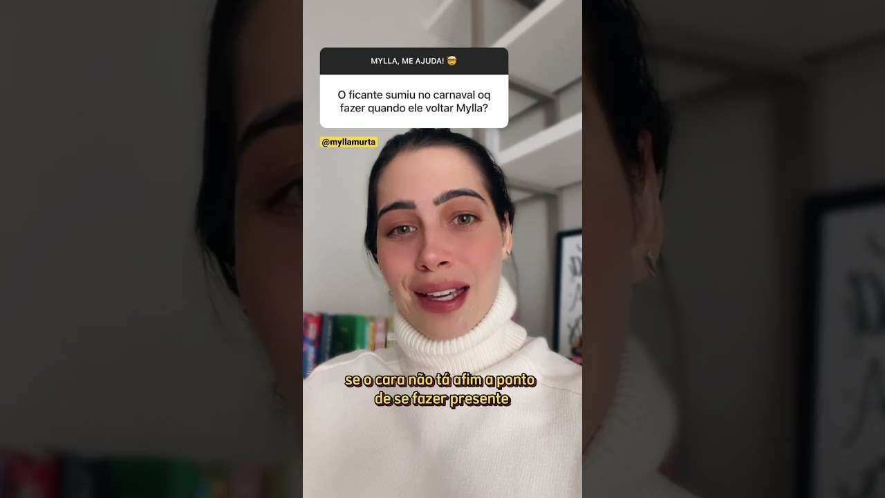 O que você faria no lugar dela? Para conteúdos sobre relacionamento, inscreva-se no @MyllaMurta1