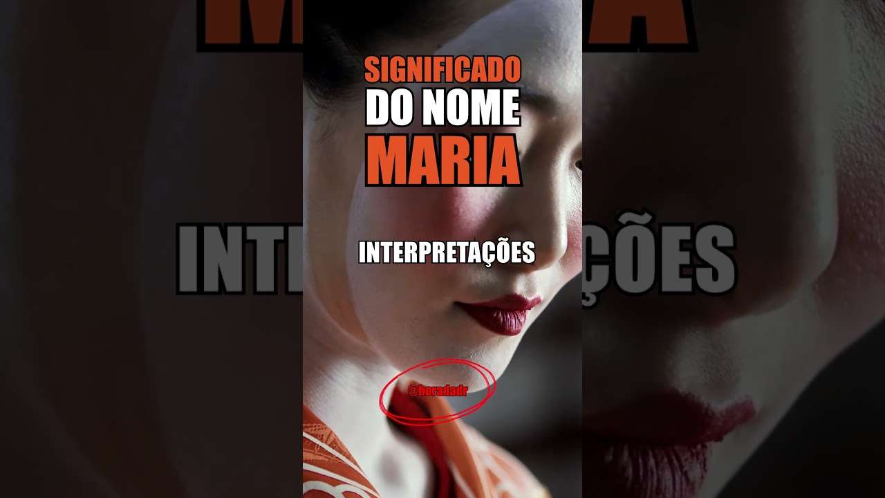 Significado do nome MARIA