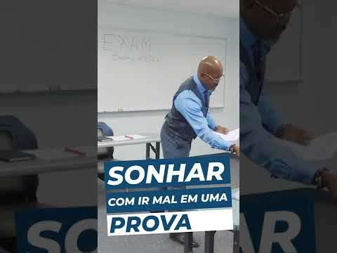 Sonhar com IR MAL EM UMA PROVA - Significado dos sonhos - NUNCA ignore estes sonhos #shorts
