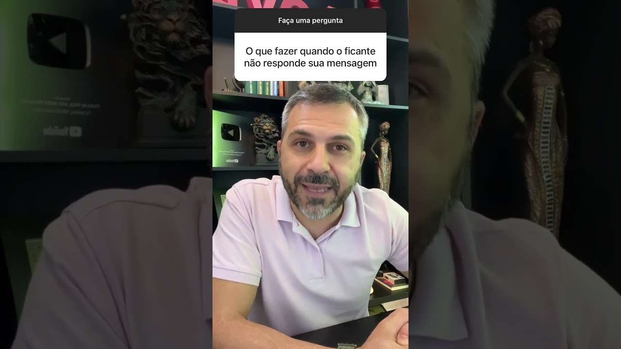 O que fazer quando o ficante não responde sua mensagem? #shorts