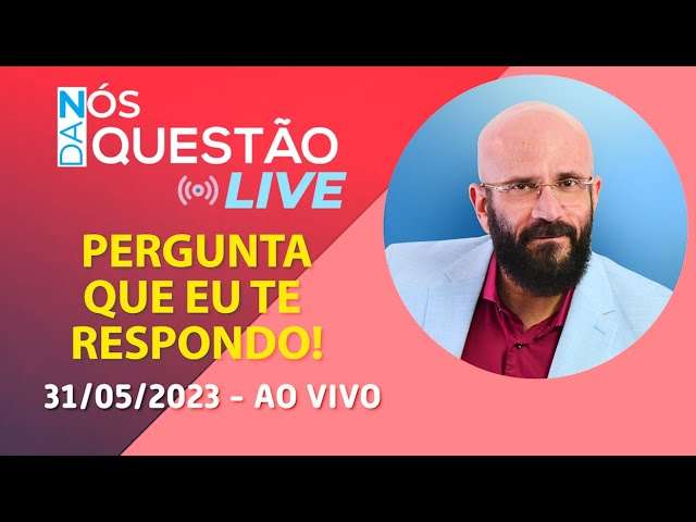 ÚLTIMA LIVE DE MAIO - HOJE - PERGUNTA QUE EU TE RESPONDO 31 05 2023 | Psicólogo Marcos Lacerda