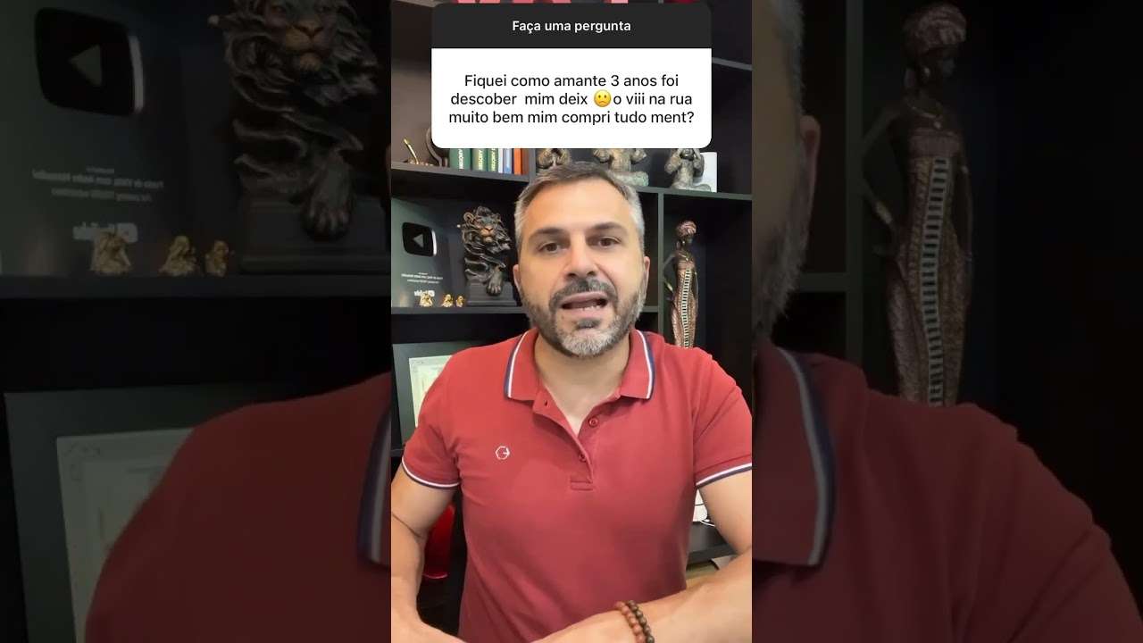 O drama da amante que acha: “comigo será diferente” #shorts