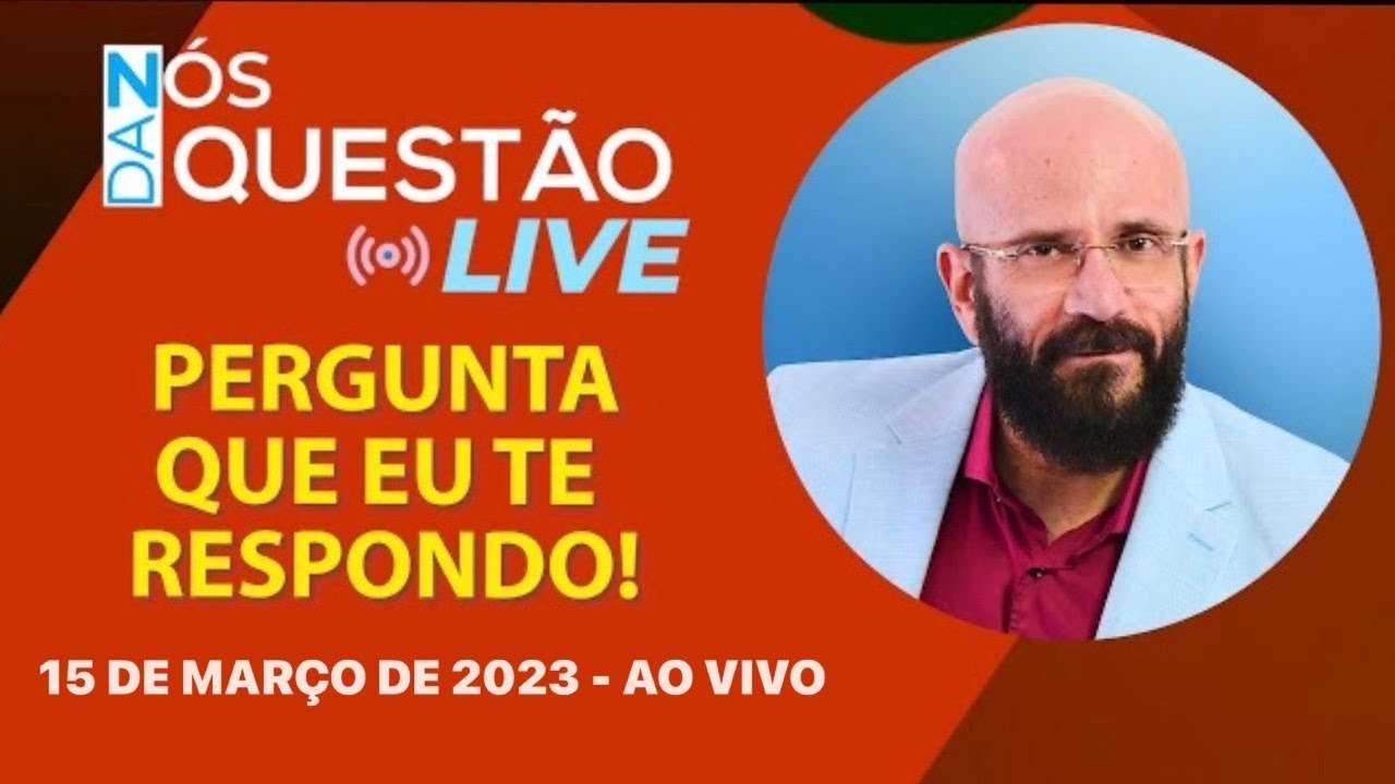 LIVE COMIGO - PERGUNTA QUE EU TE RESPONDO 15 03 2023 | Psicólogo Marcos Lacerda