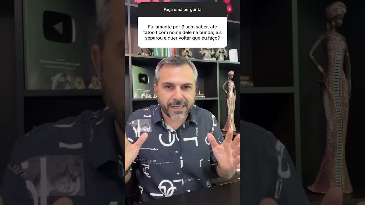 Tatuou o nome do amante