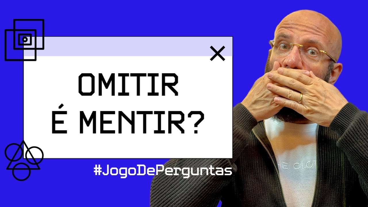 OMITIR É MENTIR? - Jogo de Perguntas | Marcos Lacerda, psicólogo