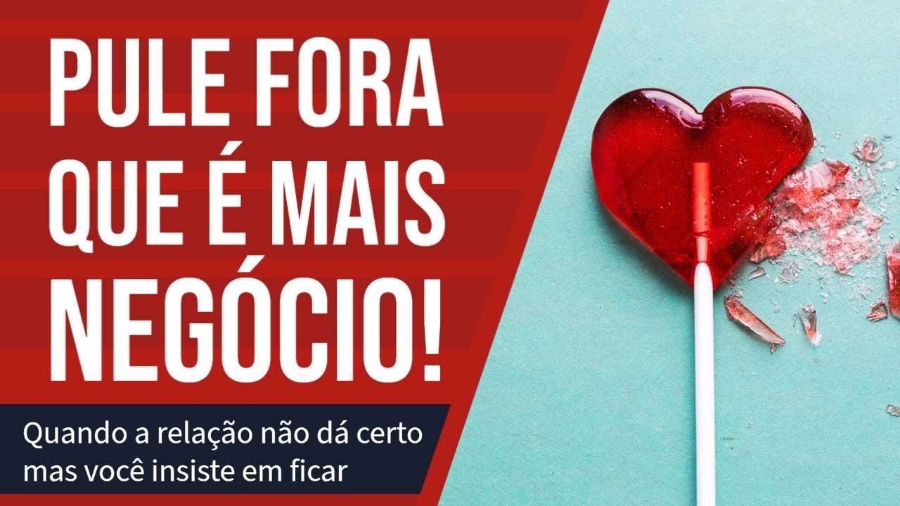 PULE FORA... QUE É MAIS NEGÓCIO! | Marcos Lacerda, psicólogo