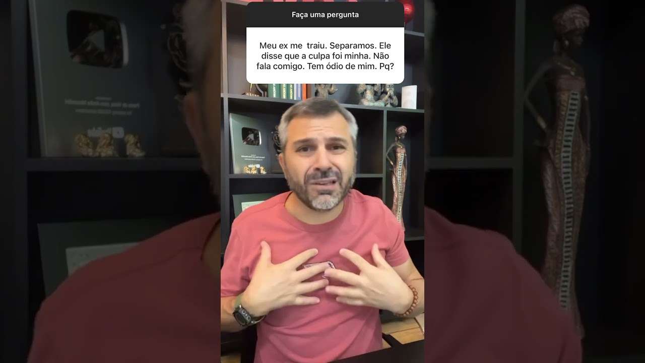 Ele traiu e diz que a culpa é dela!! #shorts