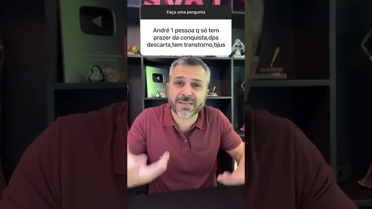 Tem o desejo da conquista, depois te descarta!