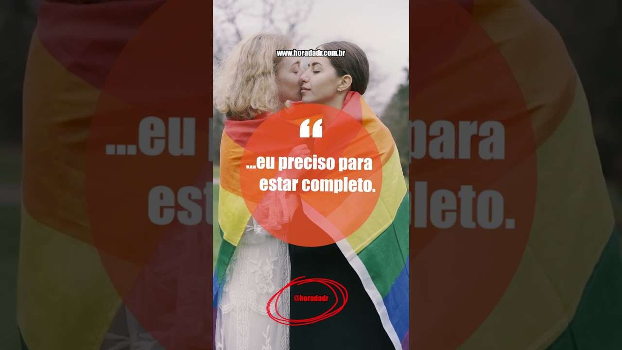 O seu amor é tudo que...