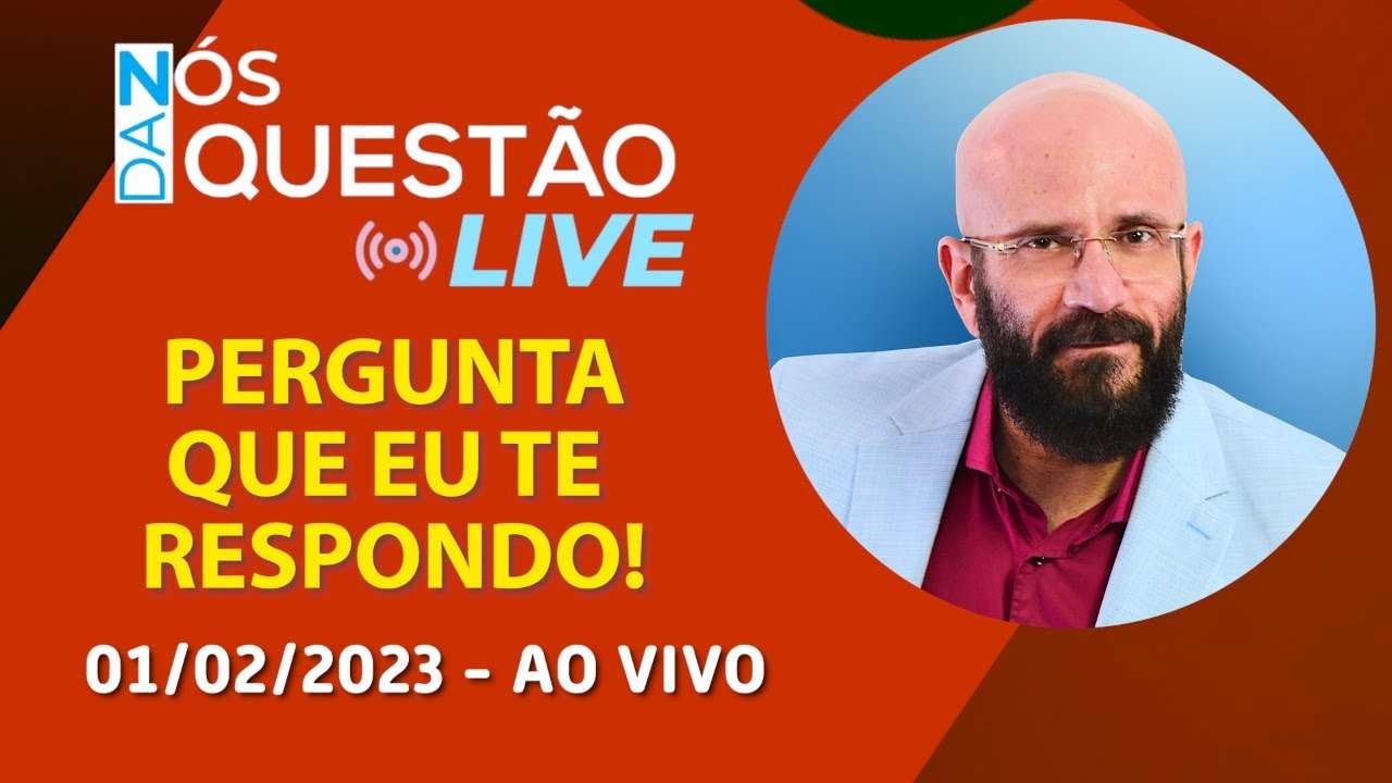 LIVE COMIGO - PERGUNTA QUE EU TE RESPONDO 01 02 2023 | Psicólogo Marcos Lacerda