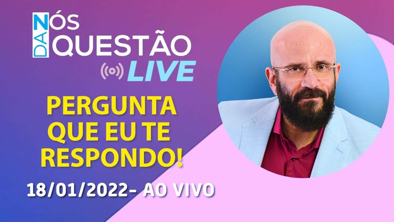 LIVE COMIGO - PERGUNTA QUE EU TE RESPONDO 18/01/2023 | Psicólogo Marcos Lacerda