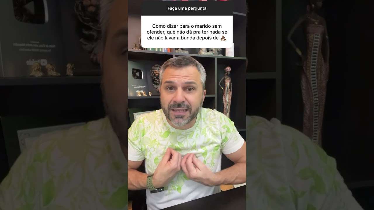 Como falar, sem ofender, para o marido lavar a bunda? 👀👀#shorts