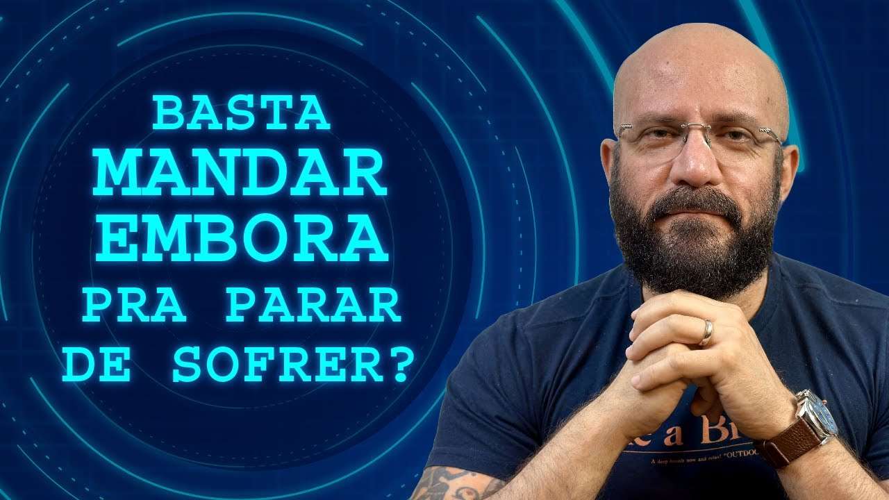 BASTA MANDAR EMBORA PARA PARAR DE SOFRER? | Marcos Lacerda, psicólogo