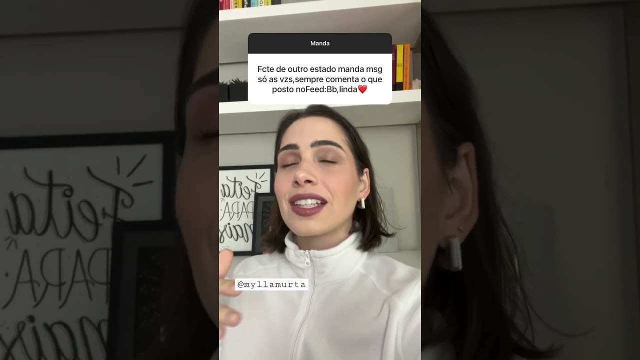 Para conteúdos sobre relacionamentos, inscreva-se no canal @MyllaMurta1