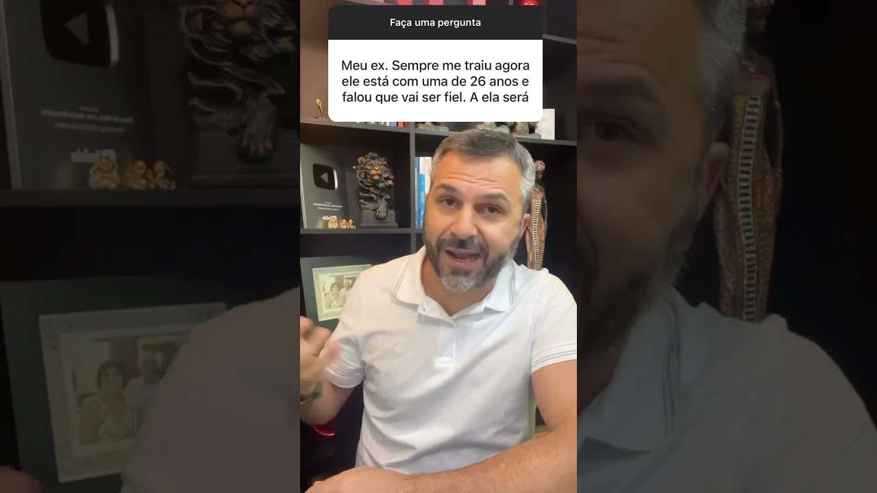 Ele sempre traiu. Agora, diz que será fiel. #shorts