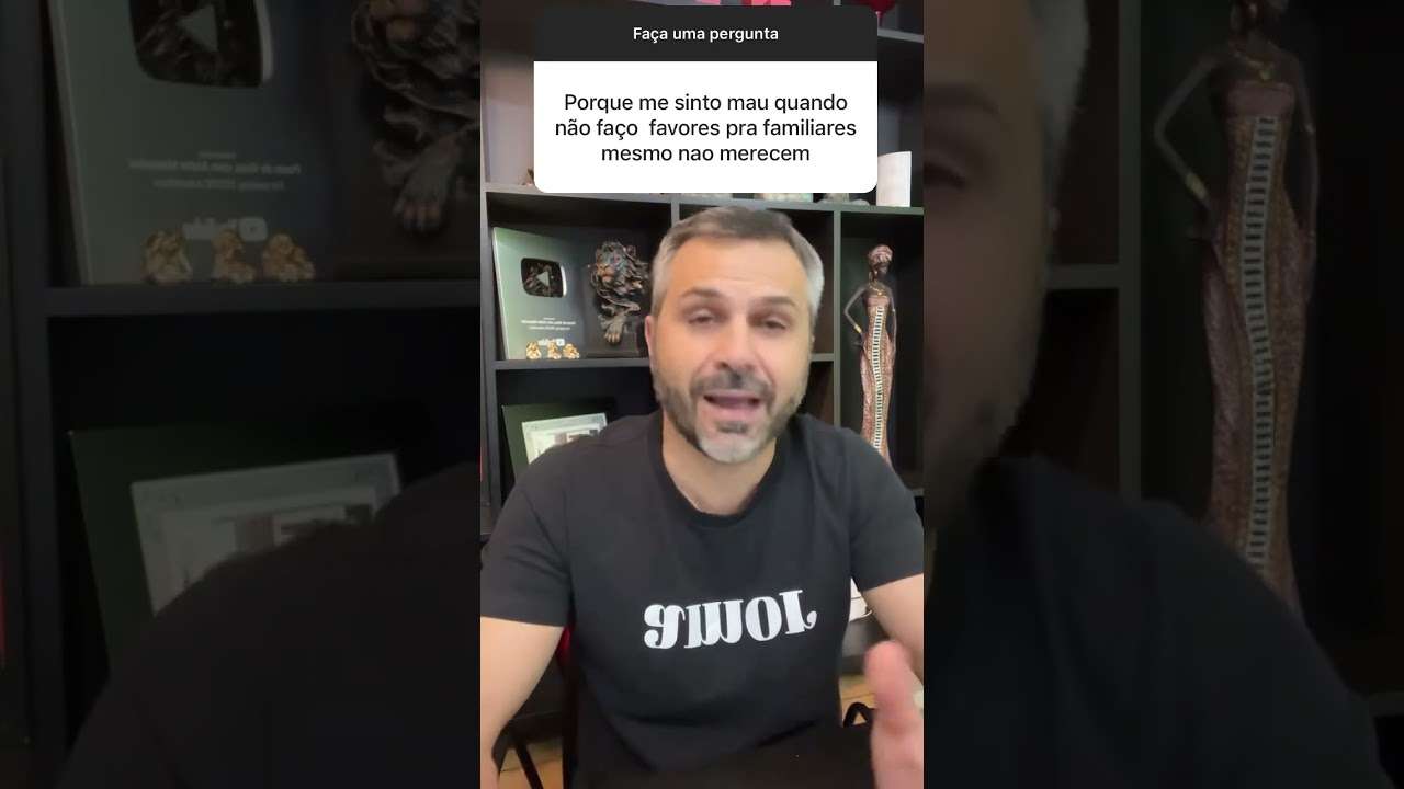 Se sente mal quando não faz favores a familiares… #shorts