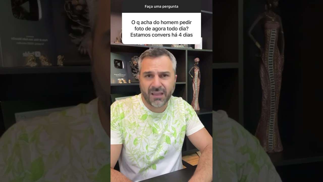 Fica pedindo foto “DE AGORA”, todo dia 🙄🙄#shorts