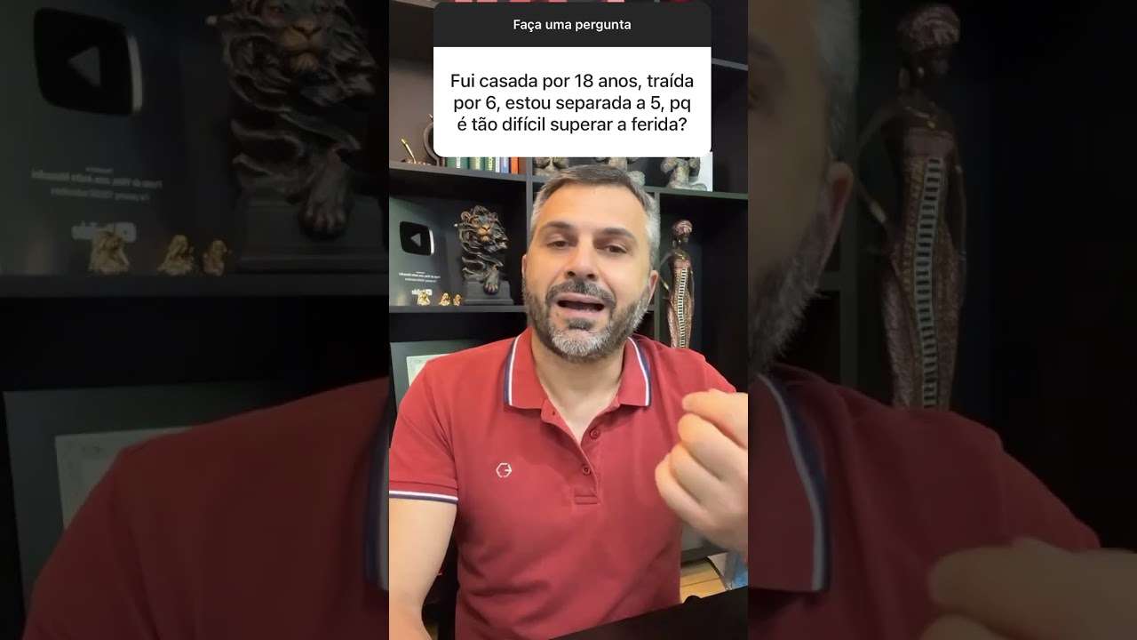 Por que é tão difícil superar a traição? #shorts