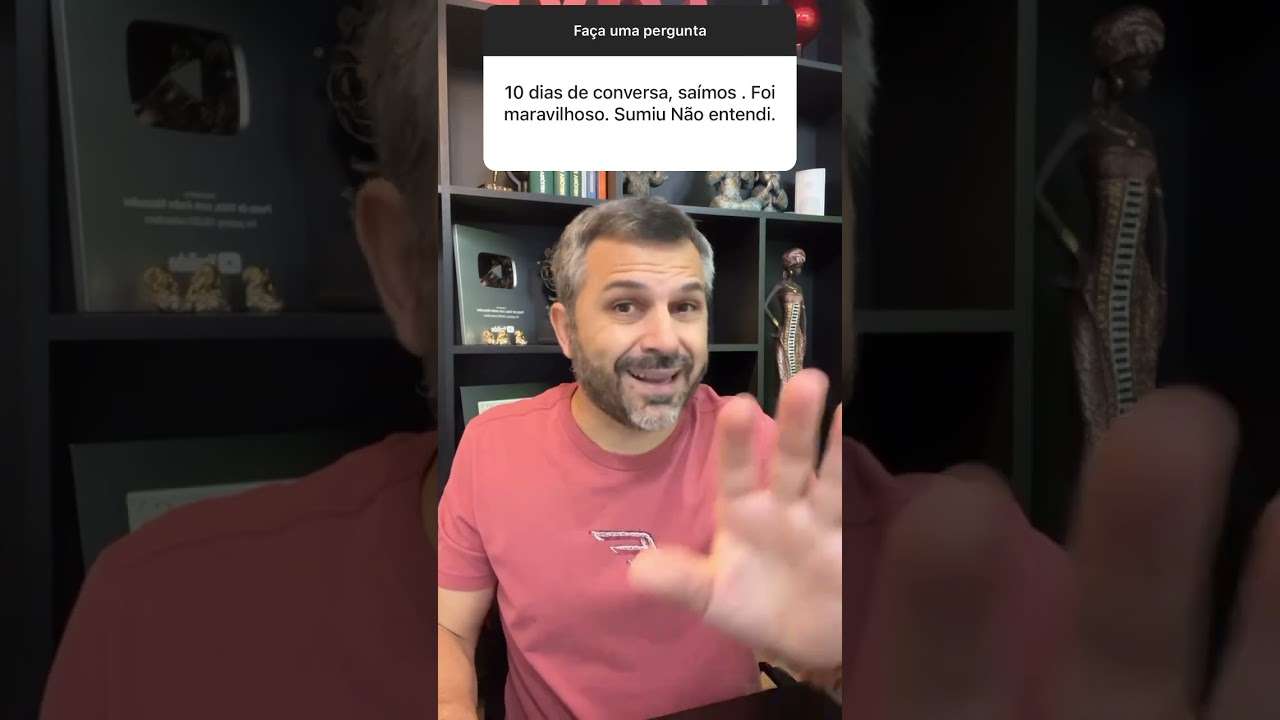 “Depois que saímos, ele sumiu” #shorts