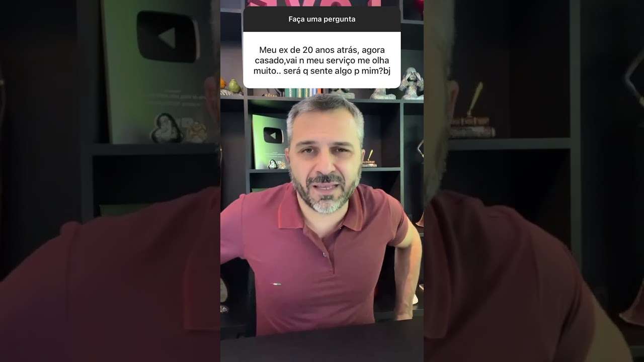 O ex, de 20 anos atrás, CASADO, está atrás! Será que sente falta?