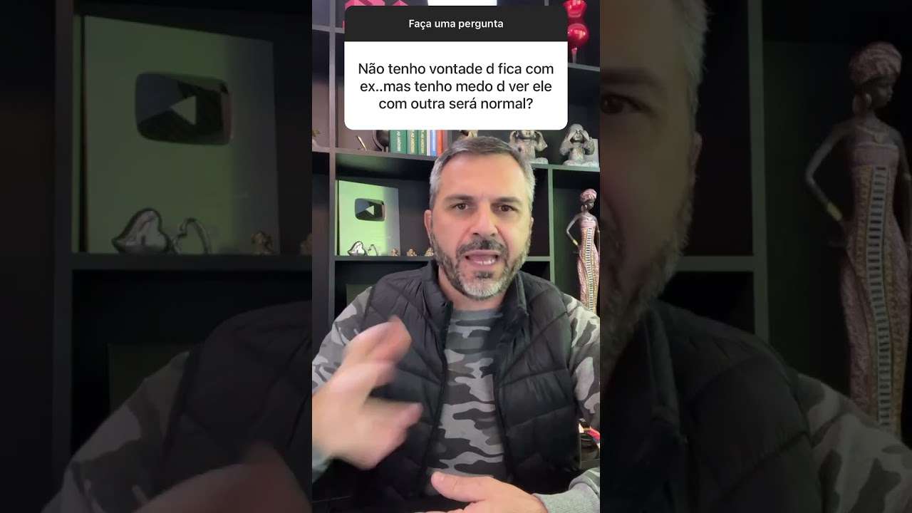 Medo de ver ele com outra