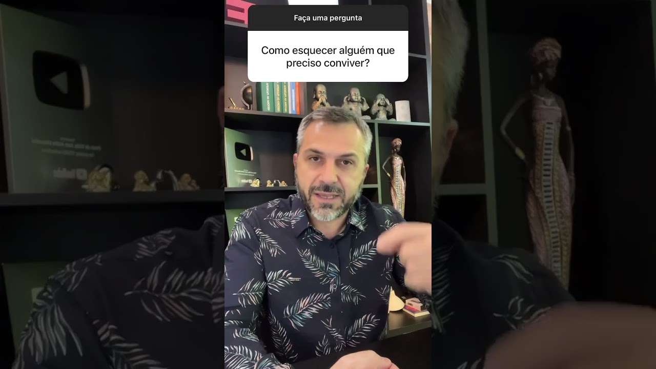 Como esquecer alguém se convivo com a pessoa? #shorts