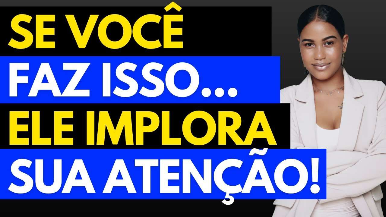 Use o SILÊNCIO e Veja Ele IMPLORAR Sua ATENÇÃO