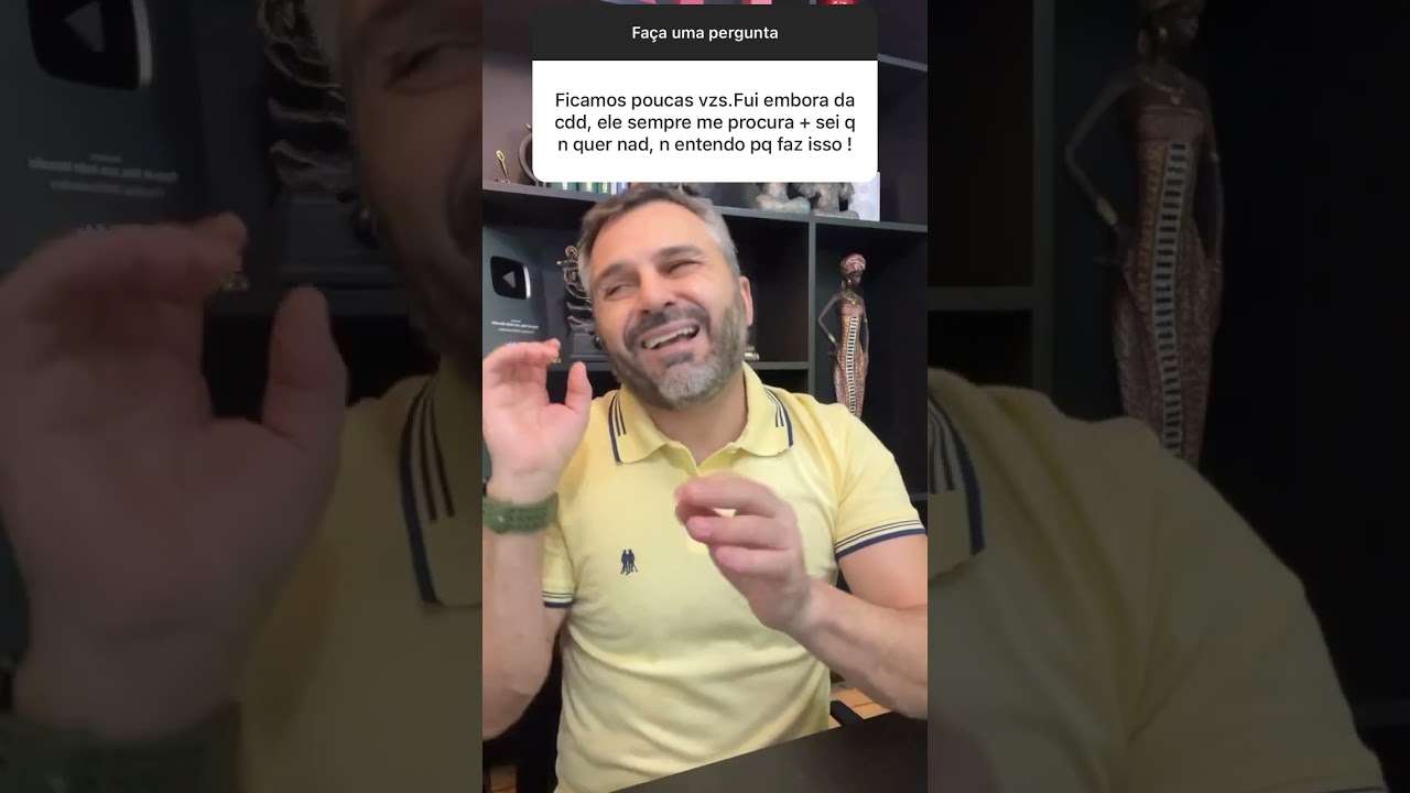 “Sei que ele não quer nada, mas sempre me procura” #shorts