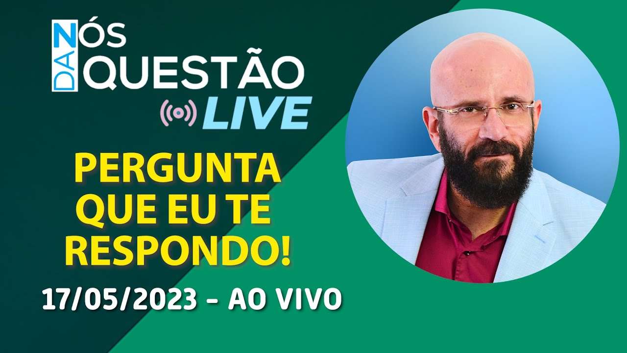 LIVE HOJE COMIGO - PERGUNTA QUE EU TE RESPONDO 17 05 2023 | Psicólogo Marcos Lacerda