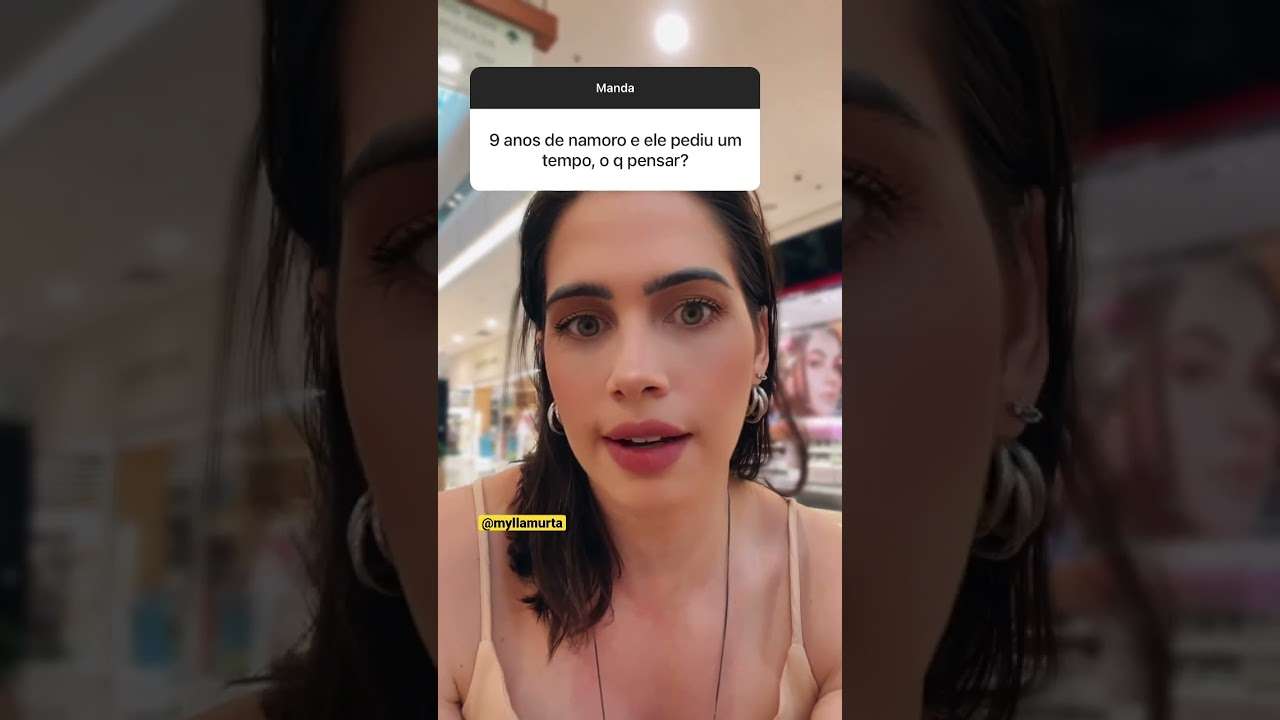 Para conteúdos sobre relacionamento, inscreva-se no canal @MyllaMurta1