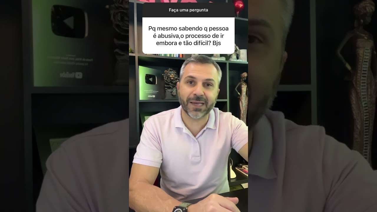 Mesmo sabendo que a pessoa é ABUSIVA, o processo de ir embora é difícil 😥