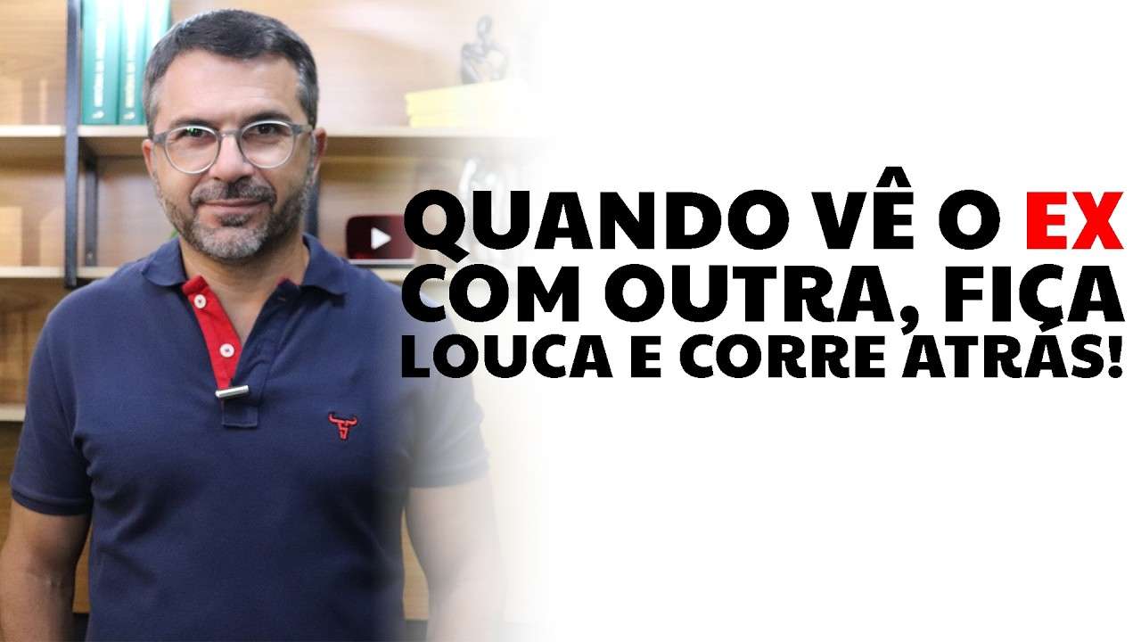 Quando vê o EX com outra, fica louca e corre atrás!