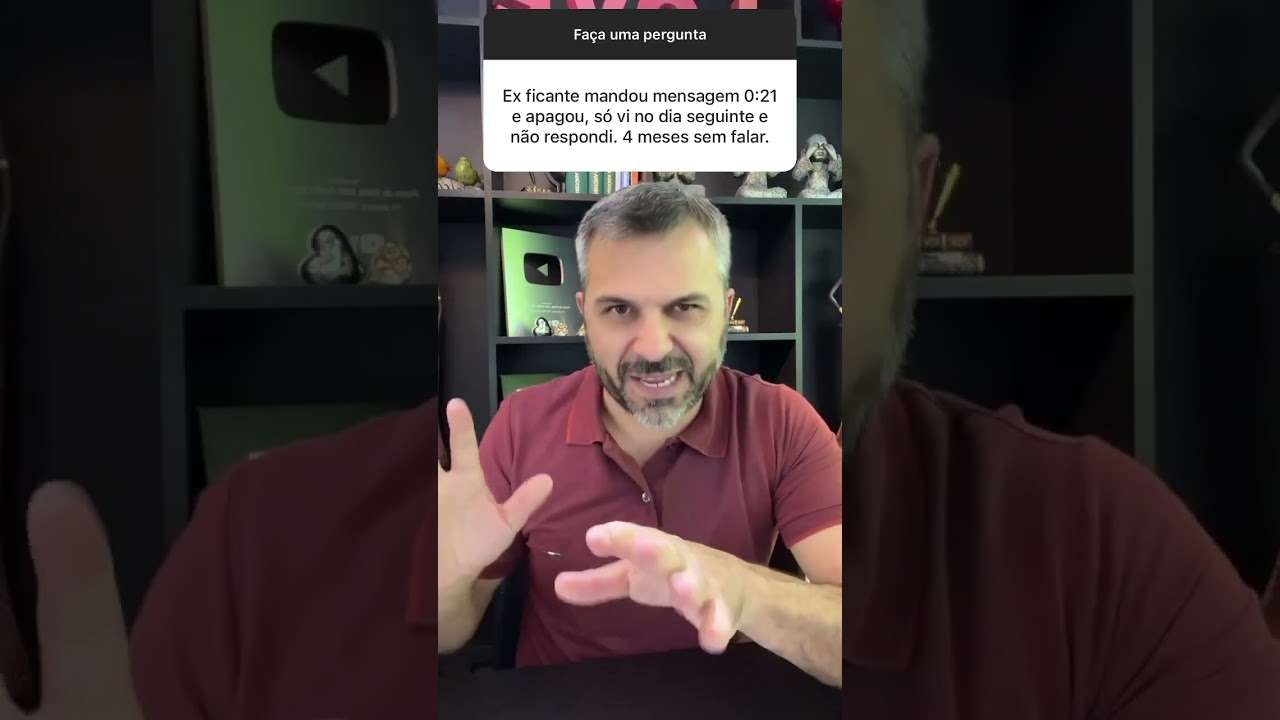 Ex ficante mandou mensagem e apagou