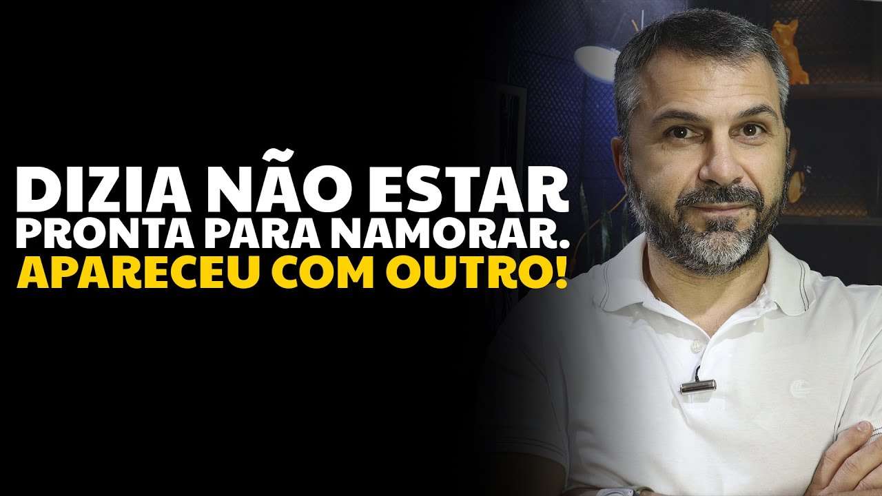 Dizia não estar pronta para namorar. Apareceu com outro!
