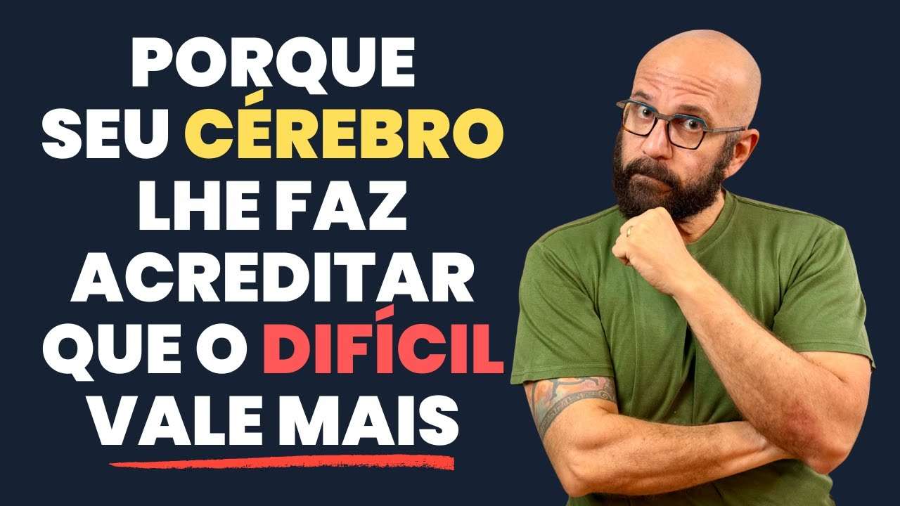 A ARMADILHA DO ESFORÇO | Marcos Lacerda, psicólogo