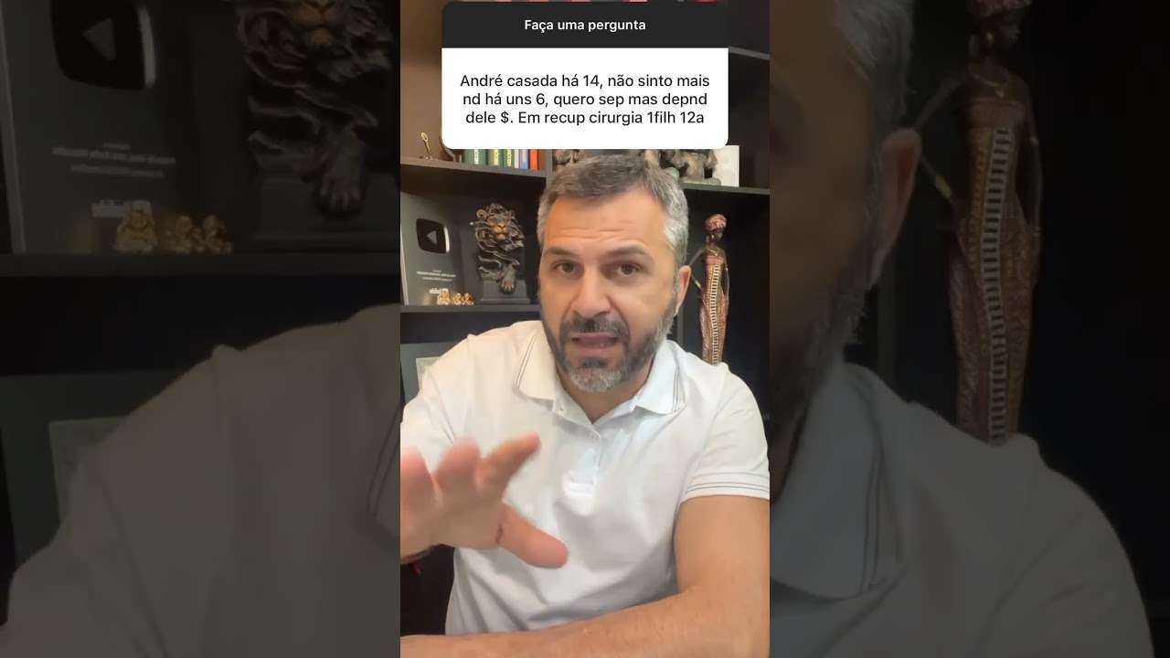 Não gosta mais do marido, mas depende financeiramente dele #shorts