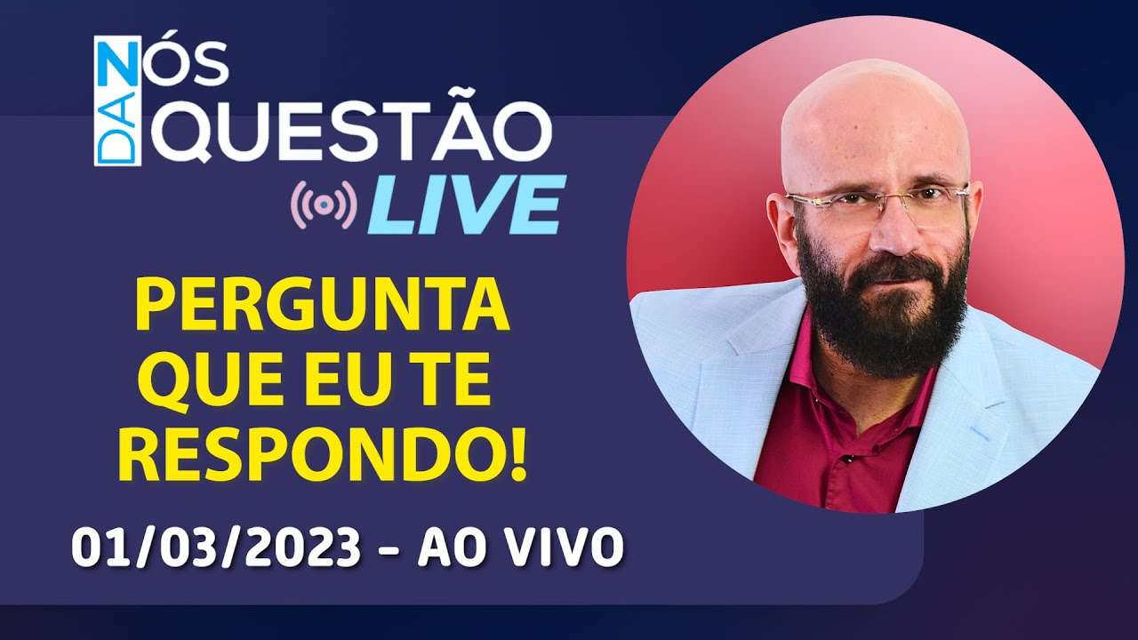 LIVE HOJE - PERGUNTA QUE EU TE RESPONDO 01/03/2023 | Psicólogo Marcos Lacerda