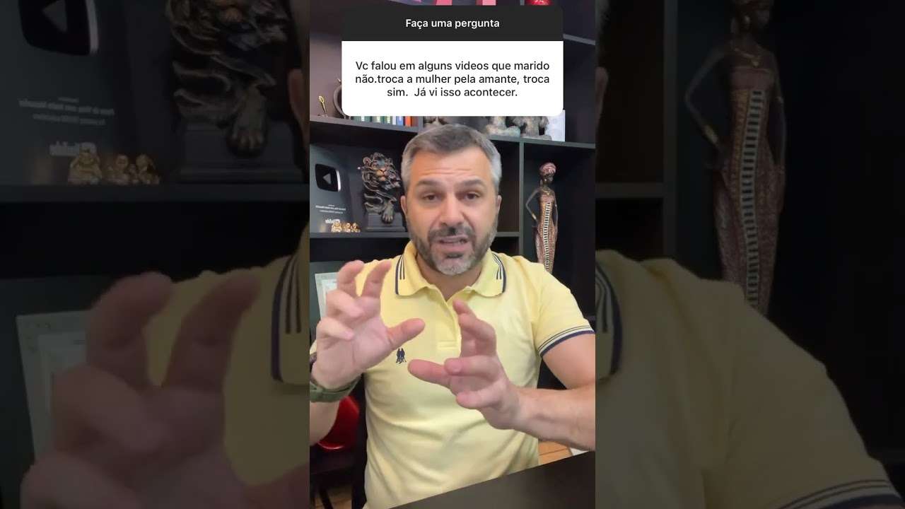 Tem marido que troca a mulher pela amante, sim! #shorts