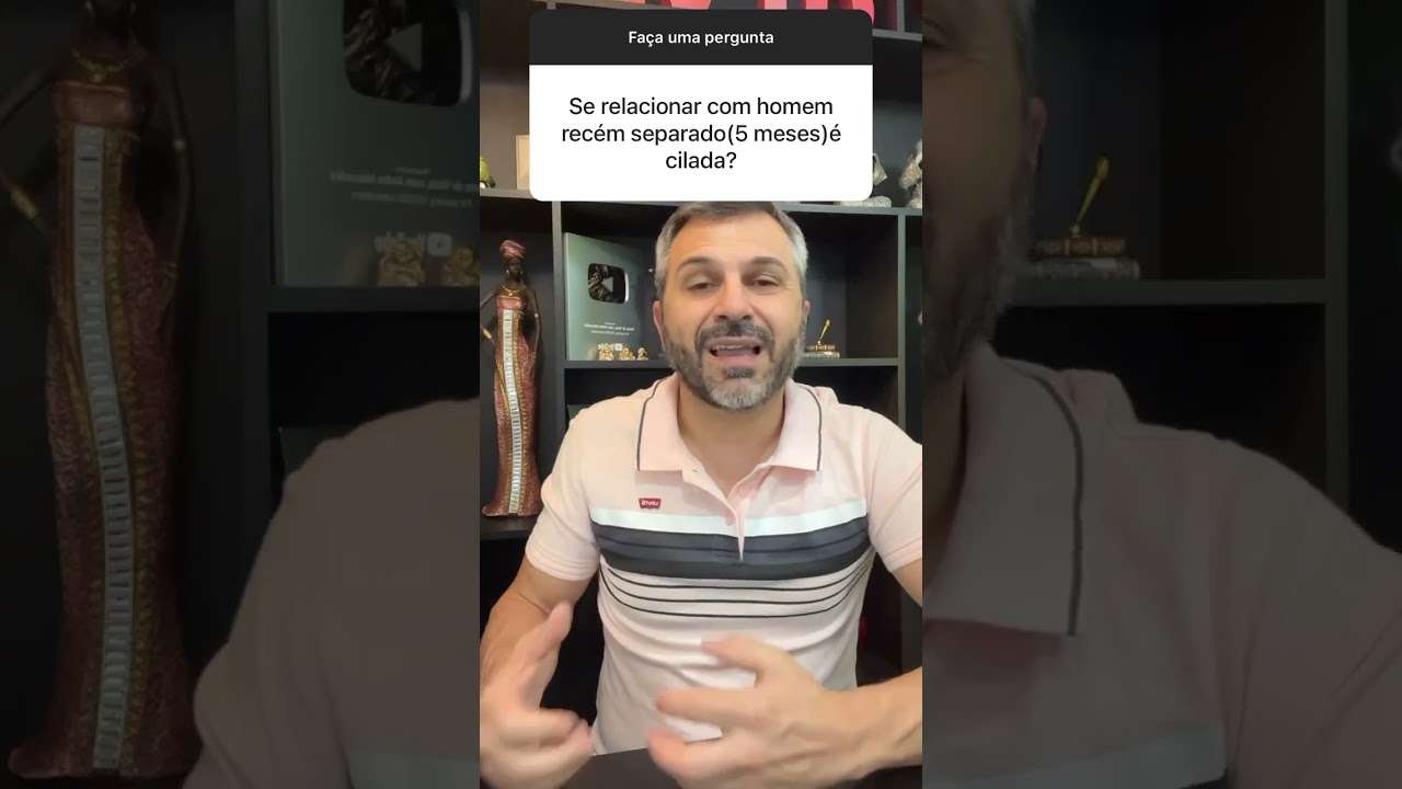 Se relacionar com homem recém separado é cilada? #shorts