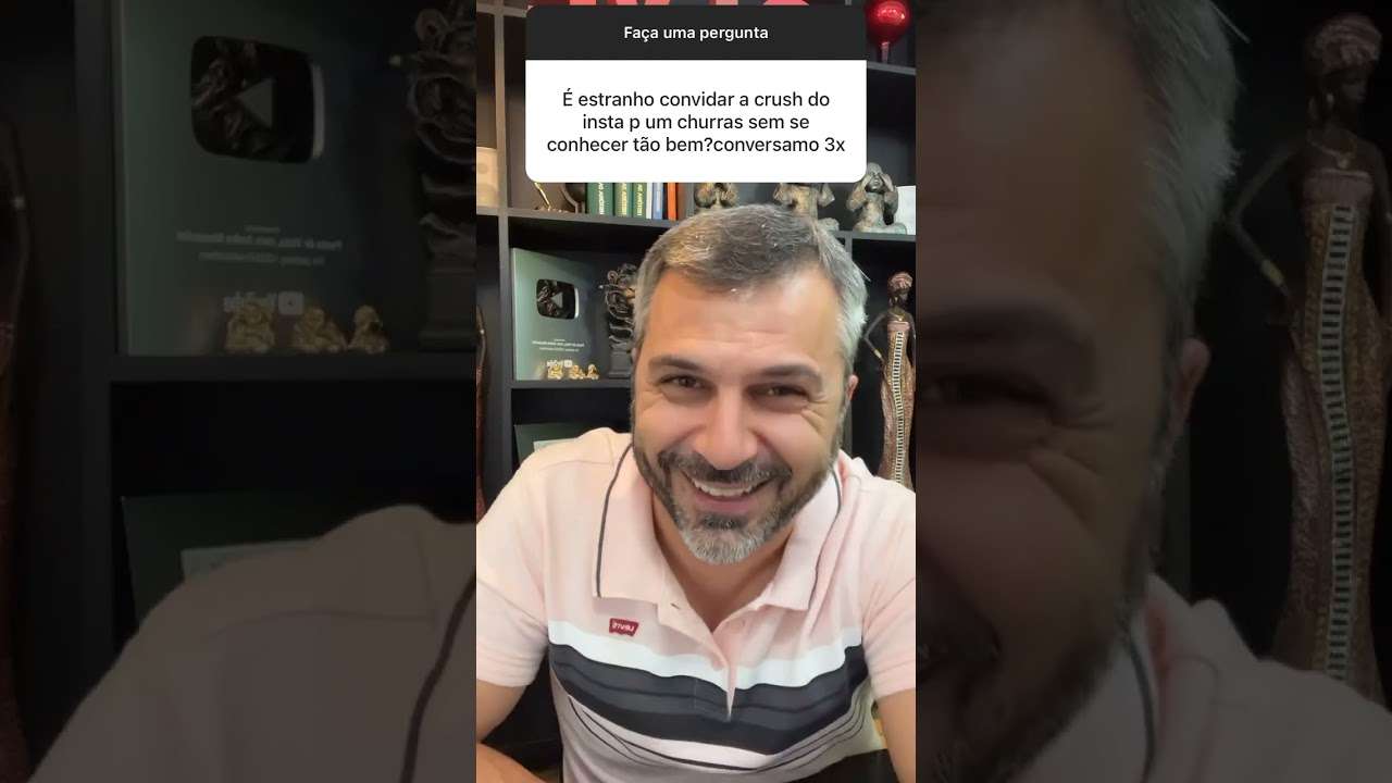 É estranho convidar a crush para um churras?? #shorts