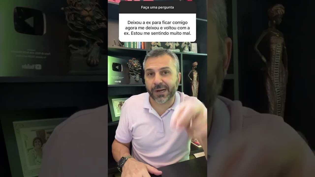 “Me deixou para voltar com a ex”… #shorts