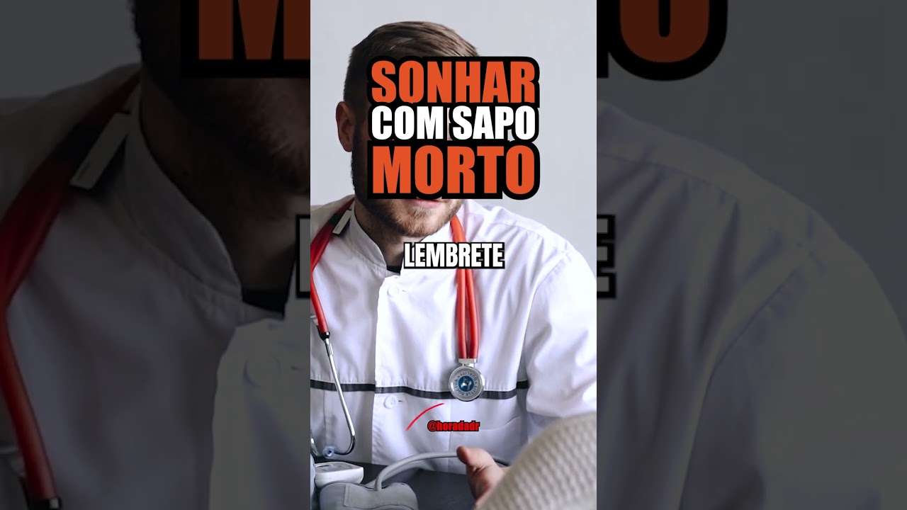 Sonhar com SAPO MORTO | Decifre seus sonhos