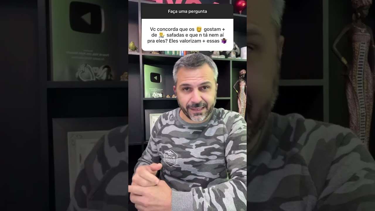 Os homens gostam de mulheres que não estão nem aí pra eles? #shorts