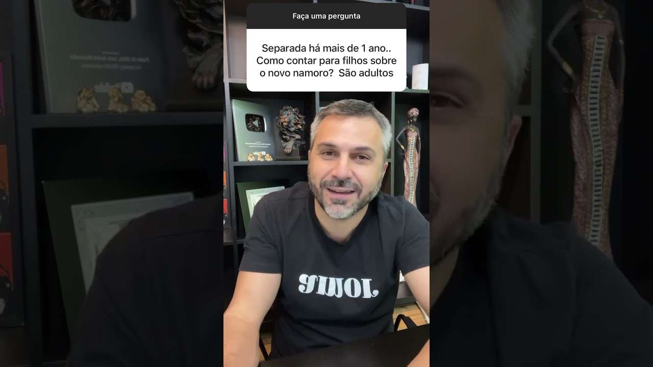 Como contar para filhos ADULTOS sobre o novo namoro?? #shorts