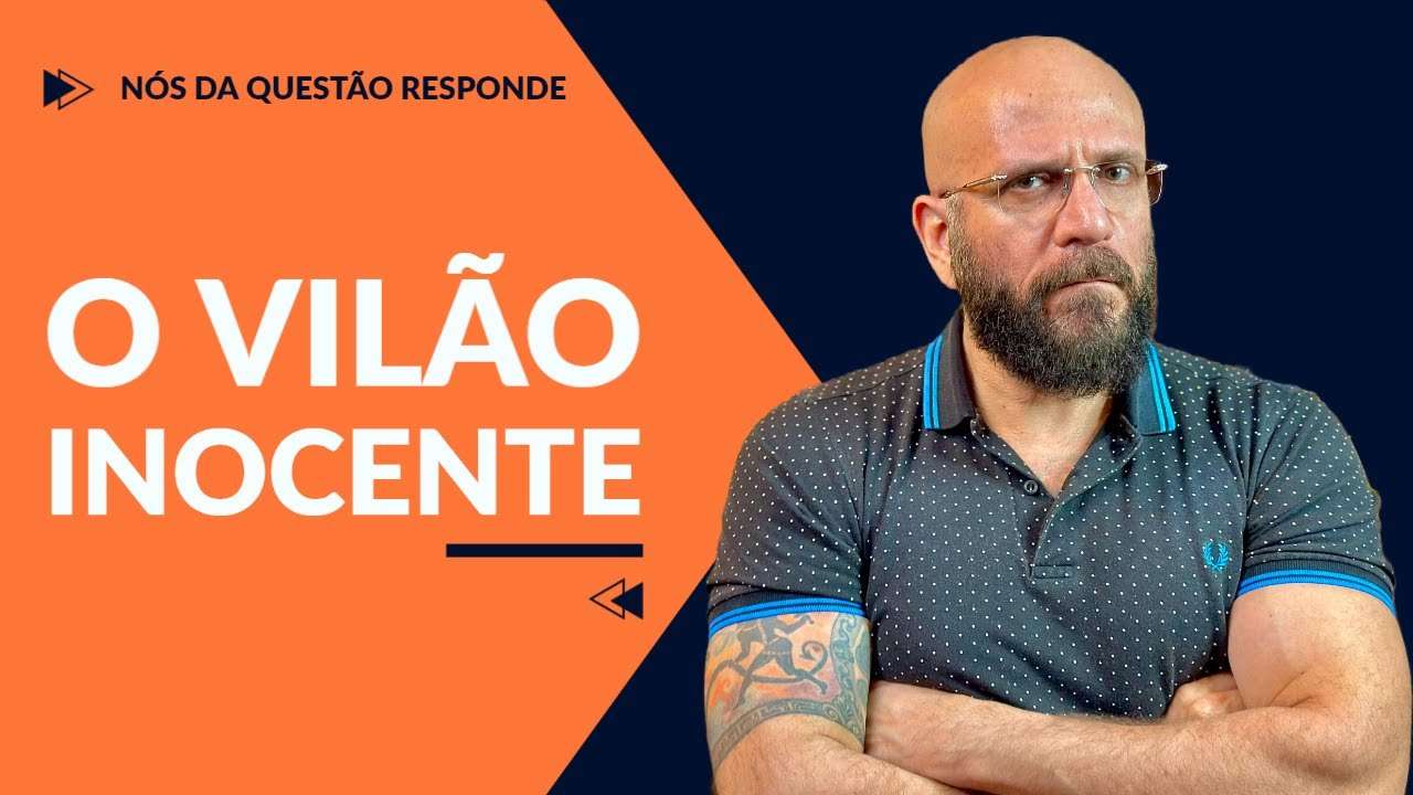 O VILÃO INOCENTE | Nós da Questão Responde | Marcos Lacerda, psicólogo