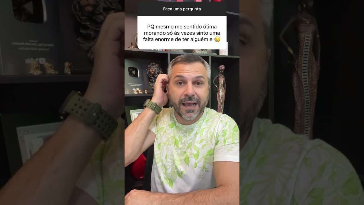 Por que mesmo se sentindo ótima morando só, às vezes, você sente falta de ter alguém? #shorts