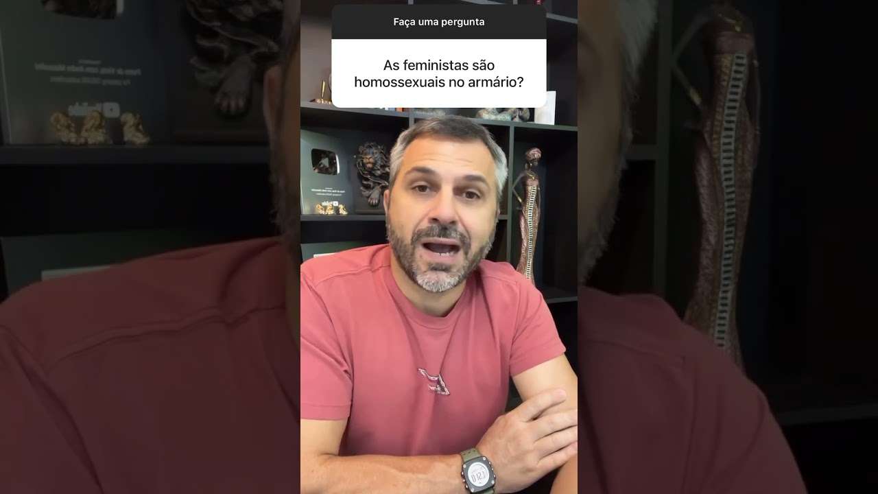 As feministas são homossexuais no armário? #shorts