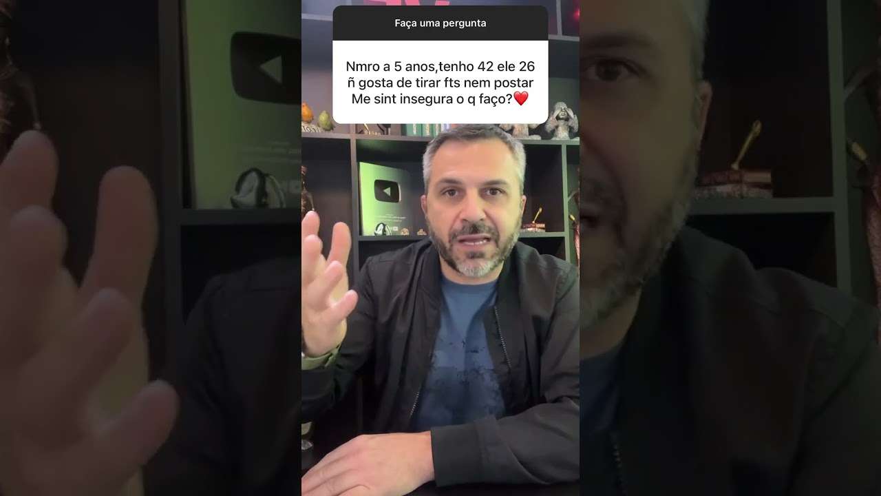 Ele não gosta de postar fotos