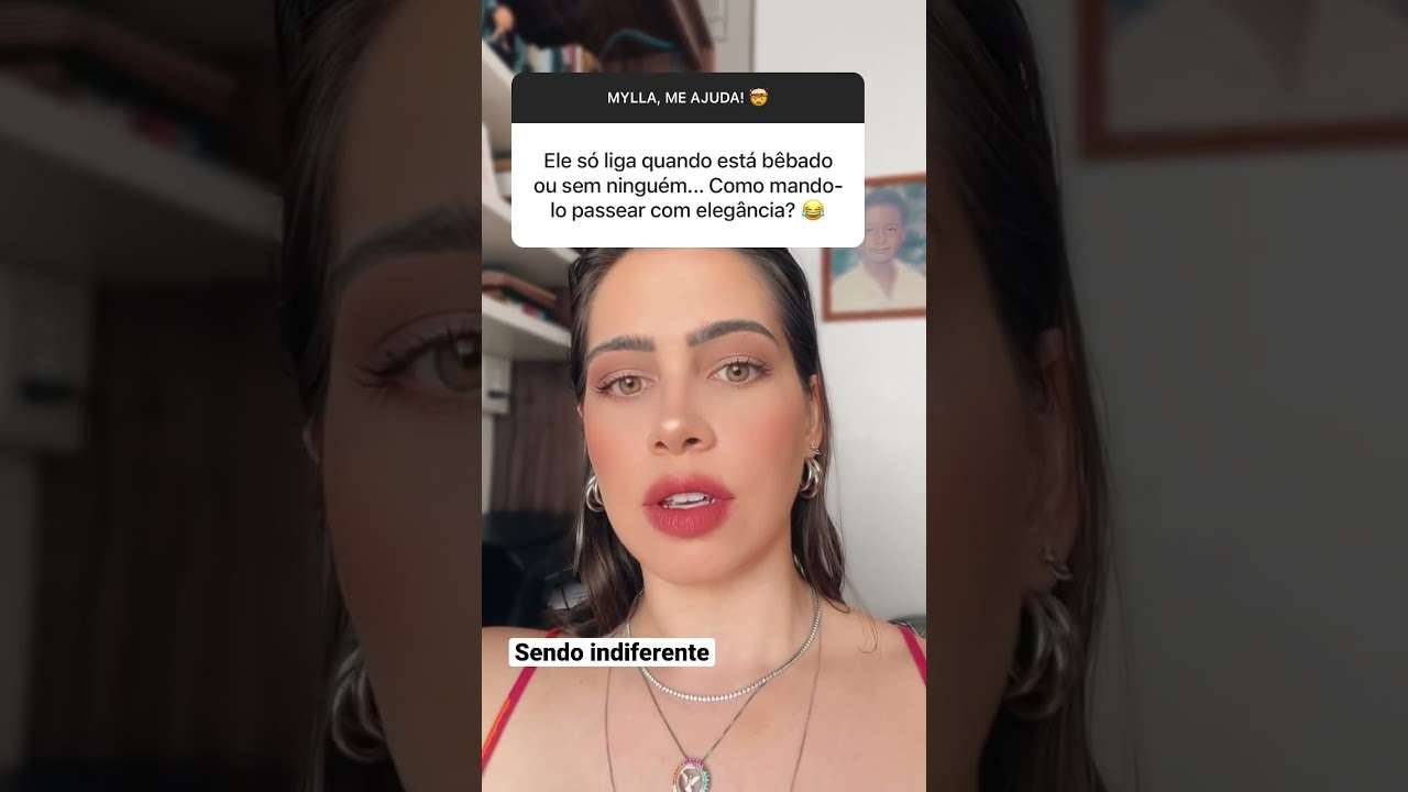 A indiferença é a melhor maneira de lidar com embustes. Inscreva-se no canal @MyllaMurta1
